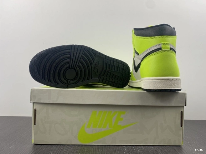 Bmlin 1 High 555088-702 Volt Jordan Air OG 0709